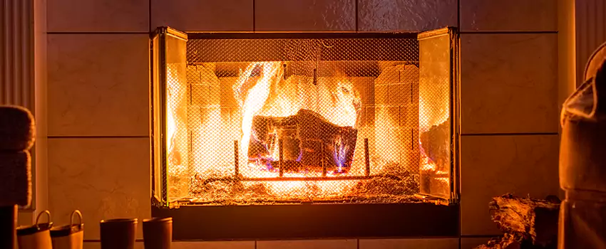 Mendota Hearth Landscape Fireplace Installation in Charleston, South Carolina