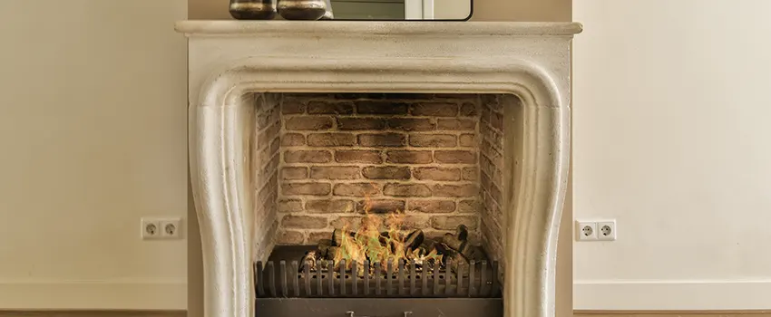 Vintage-style Fireplace Redesign in Charleston, South Carolina