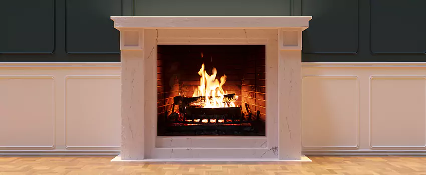Open Flame Wood-Burning Fireplace Installation Services in Charleston, South Carolina