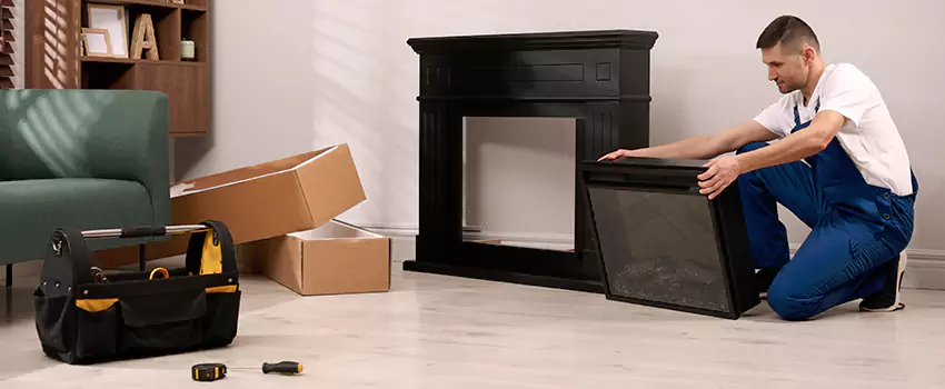Old Rusted Metal Fireplace Repair And Replacement in Charleston, SC